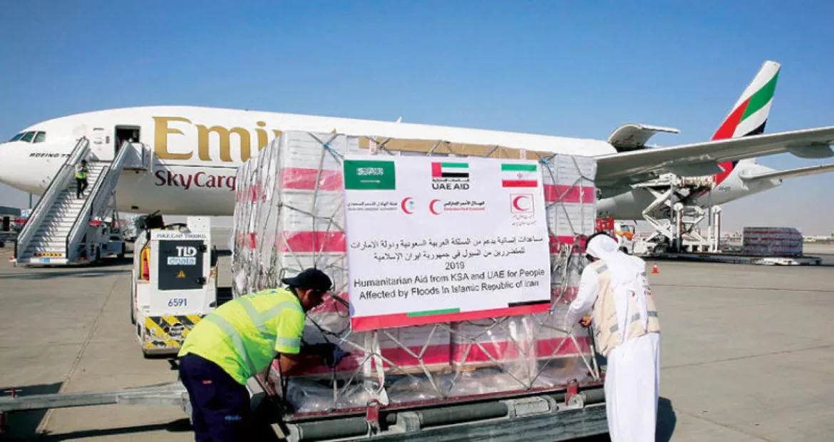آمار کمک‌ها: مقایسه‌ای بین کمک‌های بشردوستانه امارات و ایران