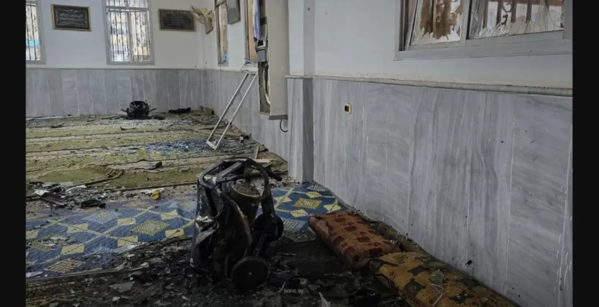 انفجار مسجد علویان در حمص : تراژدی در بحبوحه فروپاشی امنیتی